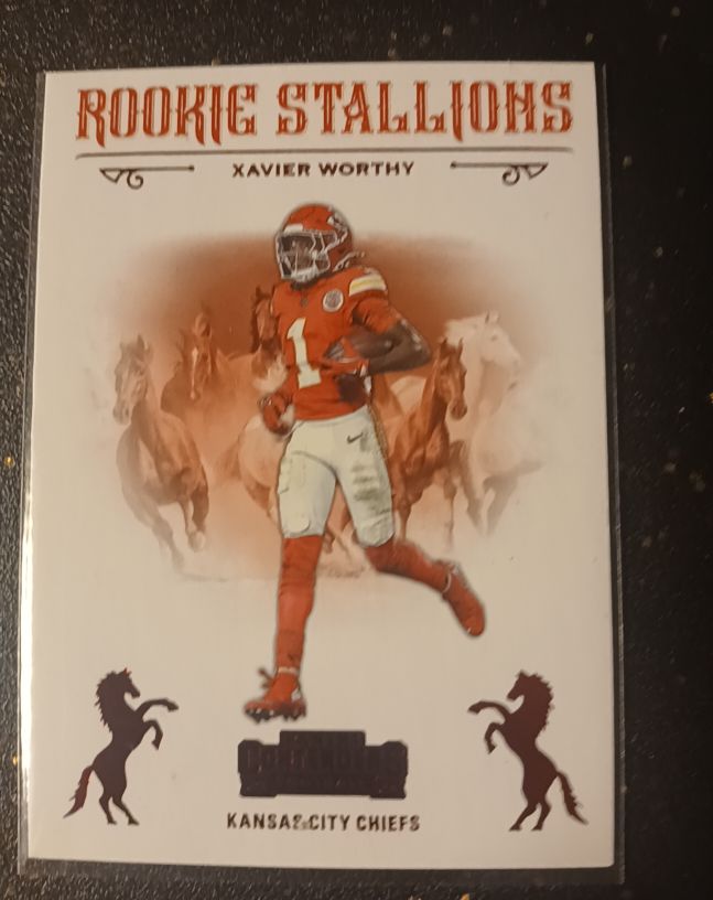 2023 Donruss Rookie Stallions Xavier Worthy — front