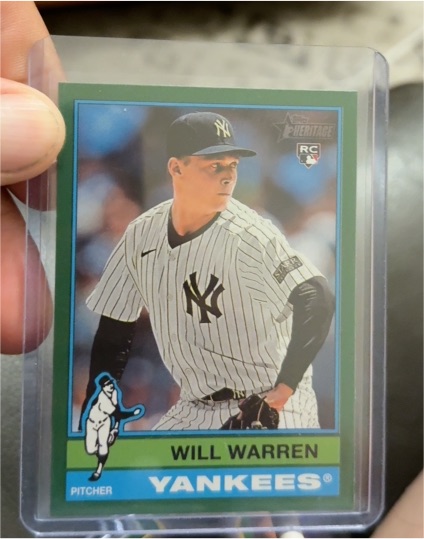 2022 Topps Heritage #TH-150 Will Warren — front