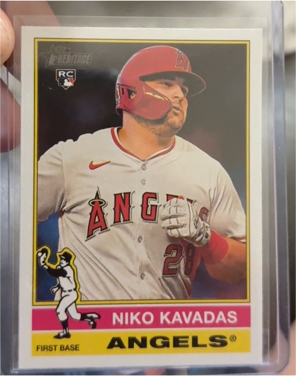 2023 Topps Heritage #28 Niko Kavadas — front