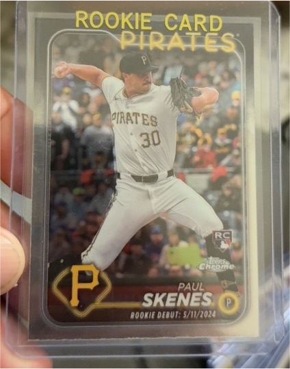 2024 Topps Chrome #30 Paul Skenes — front
