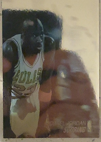 1993 SkyBox #1 Michael Jordan Scoring — front