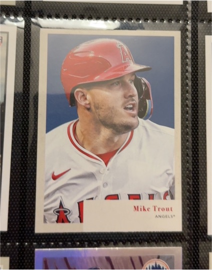 2022 Topps #100 Mike Trout — front