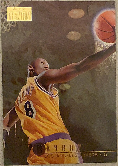 1996 Fleer Premium #1 Kobe Bryant — front