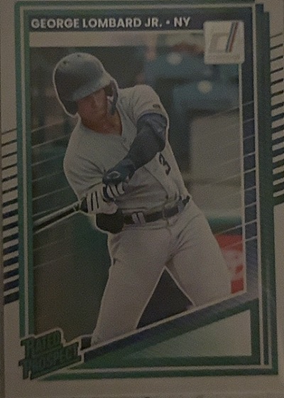 1991 Donruss #3 George Lombard Jr. — front
