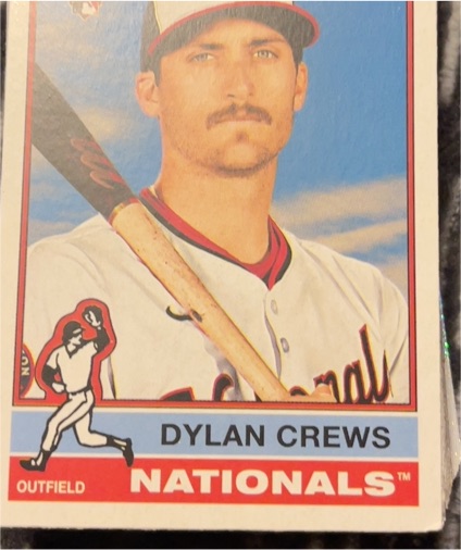 2023 Topps Dylan Crews — front