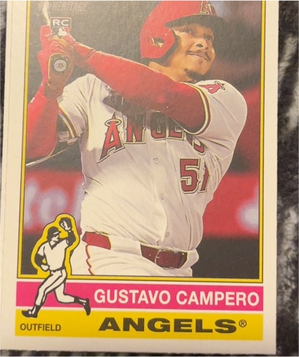 2023 Topps Heritage #TH-51 Gustavo Campero — front