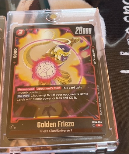 2020 Dragon Ball Super FB04-004 Golden Frieza — front
