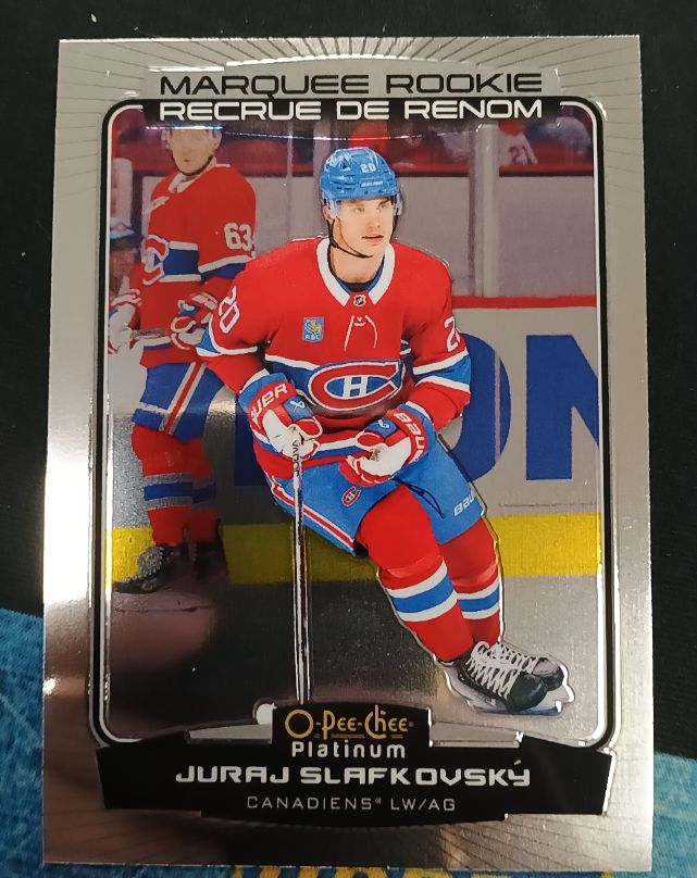 2022-23 O-Pee-Chee Platinum #299 Juraj Slafkovsky — front