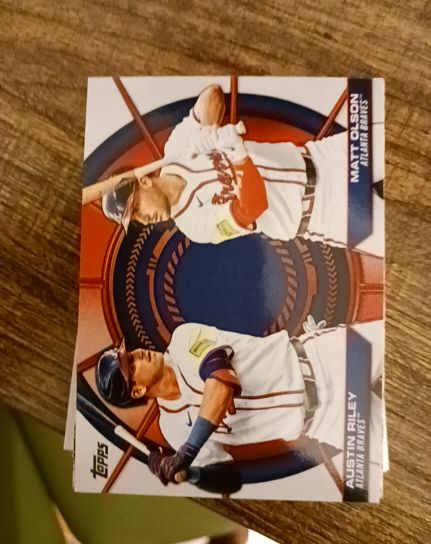 2025 Topps Series 2 #DD-17 Austin Riley Matt Olson — front
