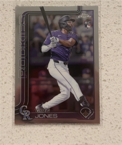 2025 Topps Chrome #36 Greg Jones — front