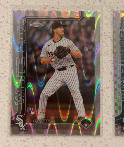 2025 Topps Chrome #320 Drew Thorpe — front