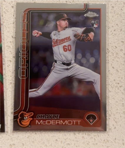 2025 Topps Chrome #266 Chayce McDermott — front