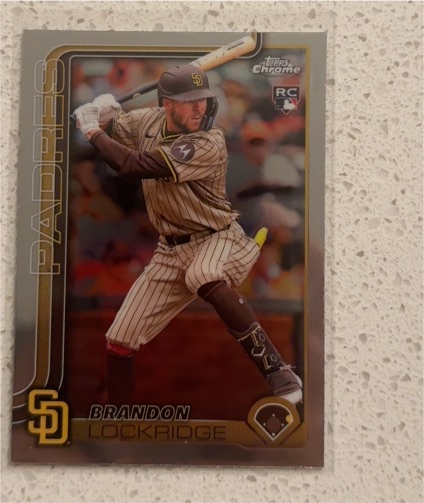 2025 Topps Chrome #106 Brandon Lockridge — front