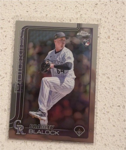 2025 Topps Chrome #289 Bradley Blalock — front