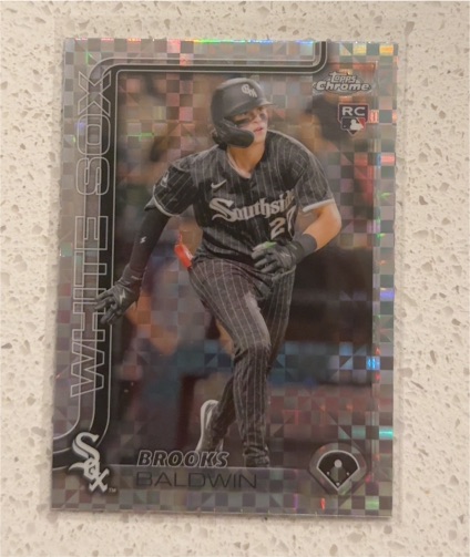 2025 Topps Chrome #3 Brooks Baldwin — front
