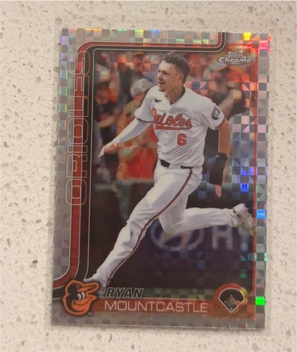 2025 Topps Chrome #107 Ryan Mountcastle — front