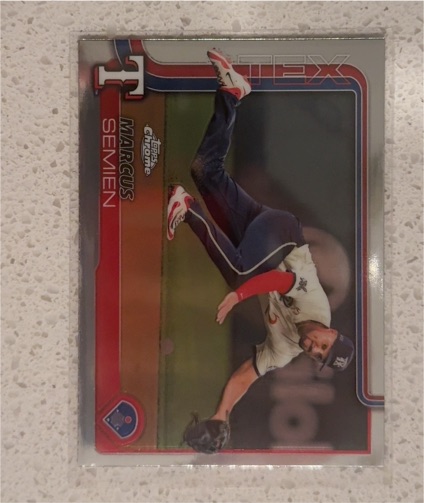 2025 Topps Chrome #27 Marcus Semien — front