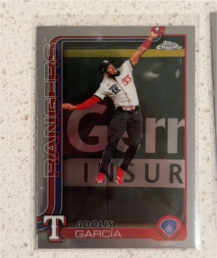 2025 Topps Chrome #247 Adolis Garcia — front