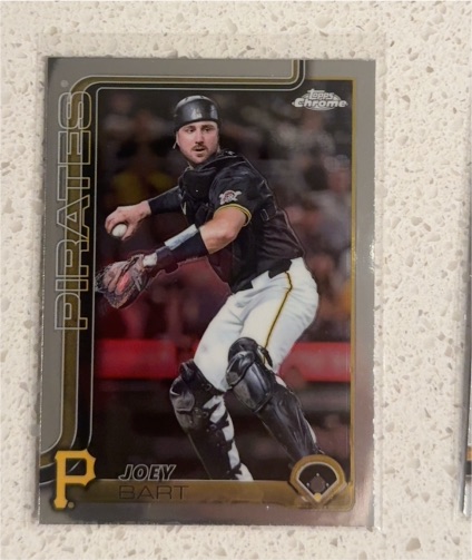 2025 Topps Chrome #133 Joey Bart — front