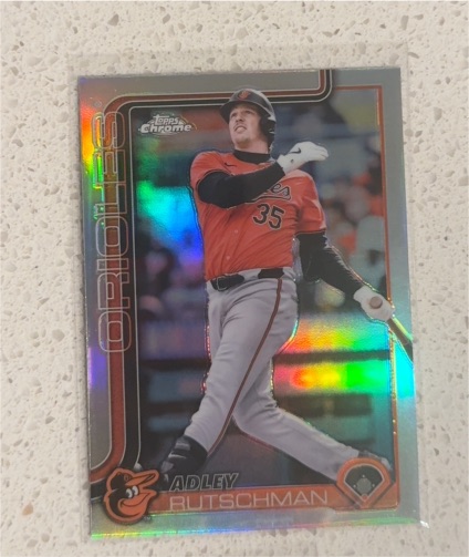 2025 Topps Chrome #650 Adley Rutschman — front