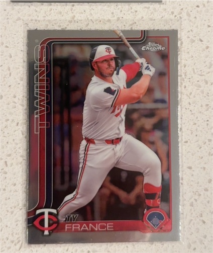 2025 Topps Chrome Ty France — front