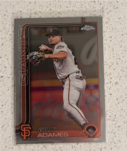 2025 Topps Chrome #282 Willy Adames — front