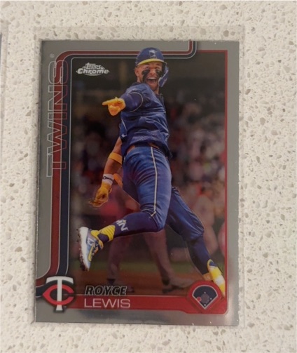 2025 Topps Chrome #254 Royce Lewis — front