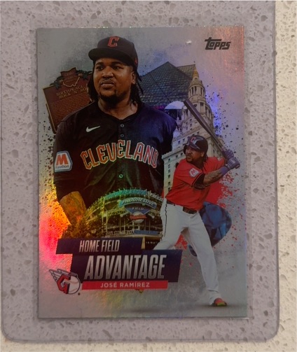 2025 Topps Series 2 #HA-27 Jose Ramirez Home Field Advantage — front