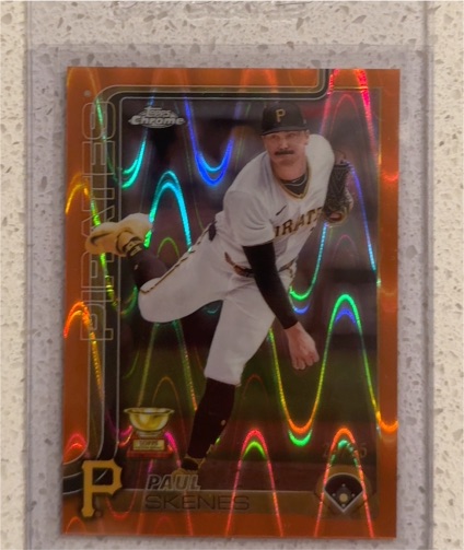2025 Topps Chrome #300 Paul Skenes — front