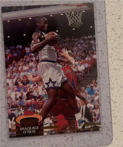 1992-93 Topps Stadium Club #247 Shaquille O'Neal — front