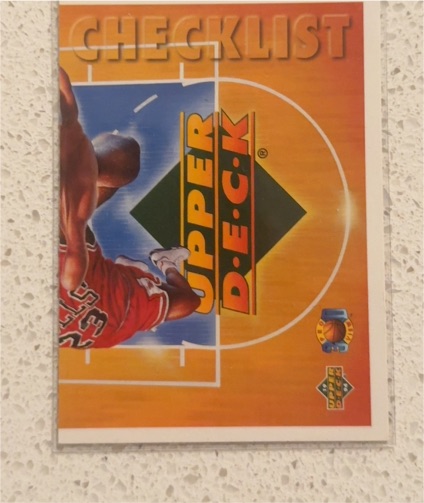 1993-94 Upper Deck Pro View #110 Michael Jordan — front