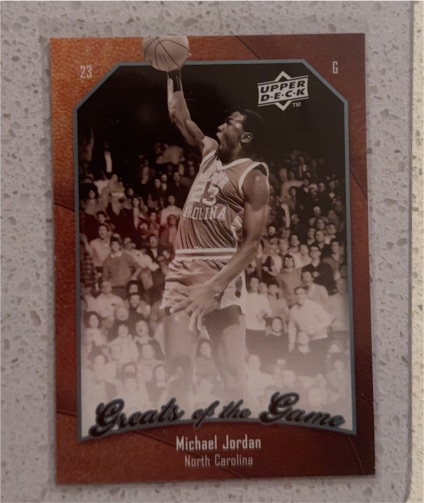 2009-10 Upper Deck Greats of the Game #6 Michael Jordan — front