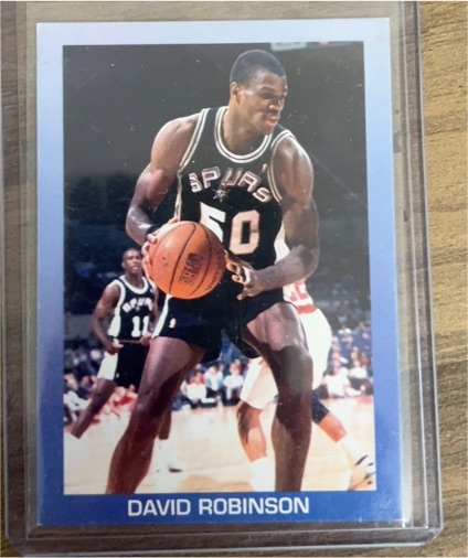 1989 All-Sports Superstars Series II #NNO David Robinson — front