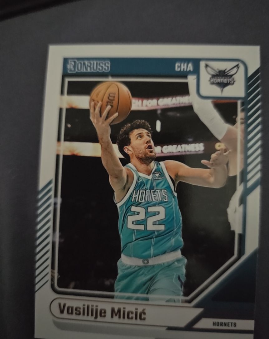 2024-25 Donruss #162 Vasilije Micic - Charlotte Hornets — front