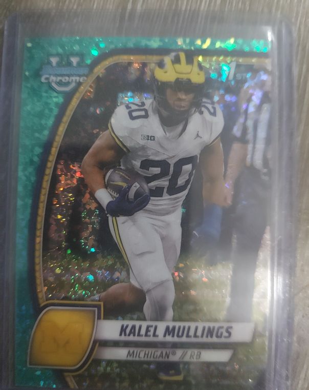 2024 Bowman Chrome University #106 Kalel Mullings — front