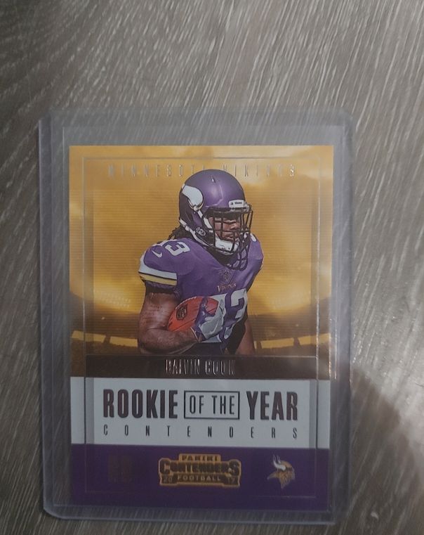 2017 Panini Contenders Rookie of the Year Contenders #RY-6 Dalvin Cook — front