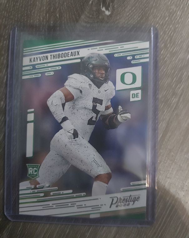 2022 Panini Chronicles Prestige Draft Picks #2 Kayvon Thibodeaux — front