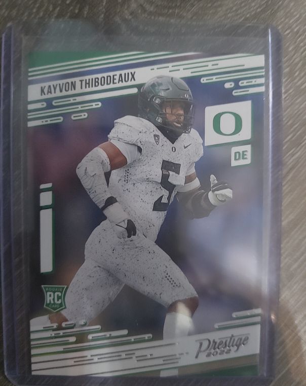 2022 Panini Chronicles Draft Picks Prestige #2 Kayvon Thibodeaux — front