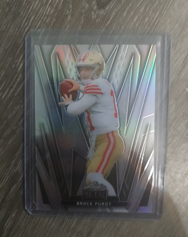 2024 Leaf Metal #16 Brock Purdy — front