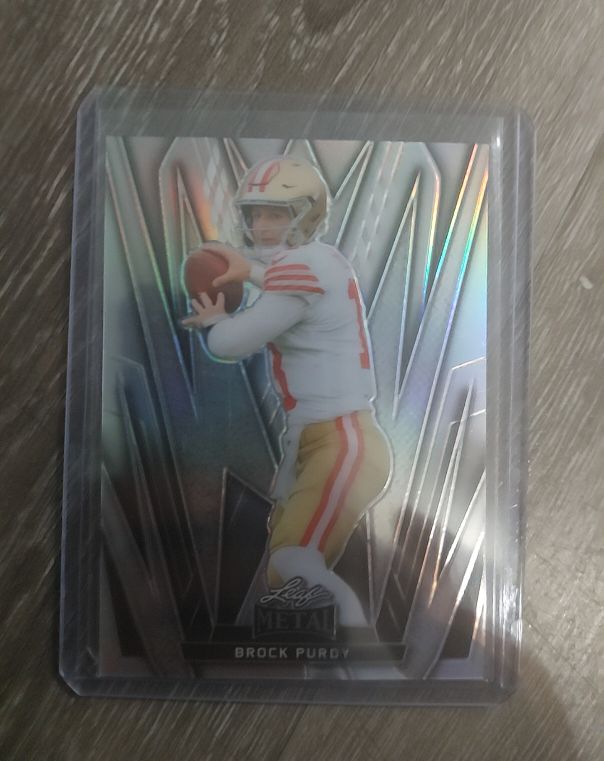 2024 Leaf Metal #16 Brock Purdy — front