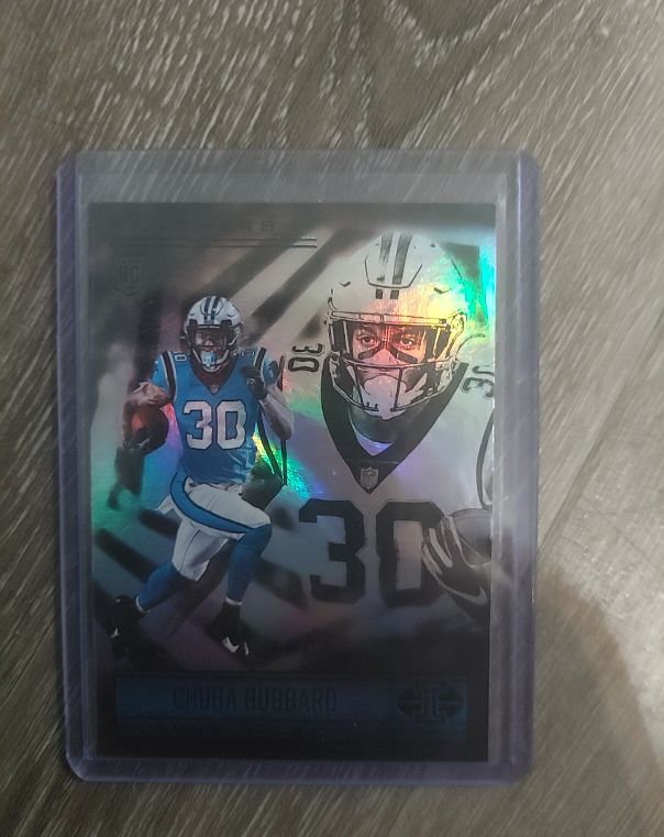 2021 Panini Illusions #83 Chuba Hubbard — front