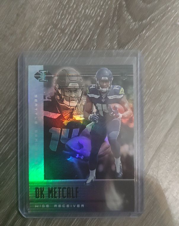 2019 Panini Illusions #37 DK Metcalf Rookie — front