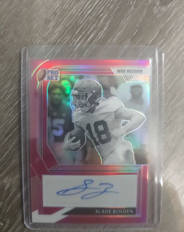 2022 Pro Set Metal #PA-SB1 Slade Bolden — front