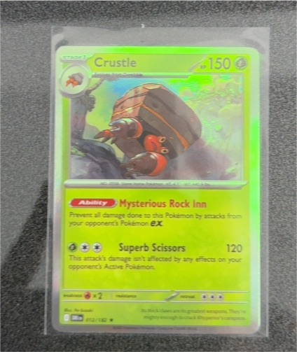 2025 Pokémon TCG Destined Rivals #012 Crustle — front