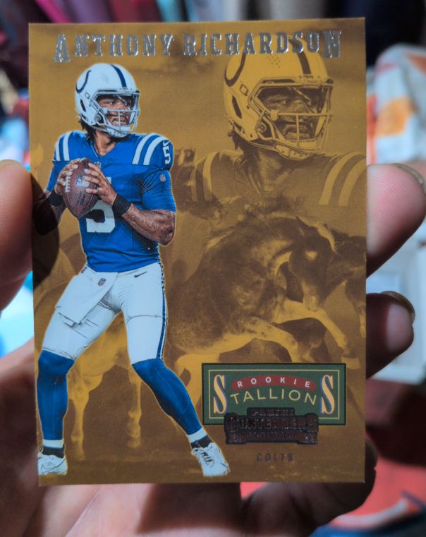 2023 Panini Contenders Rookie Stallions #2 Anthony Richardson — front