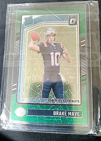 2024 Panini Donruss Optic #229 Drake Maye — front