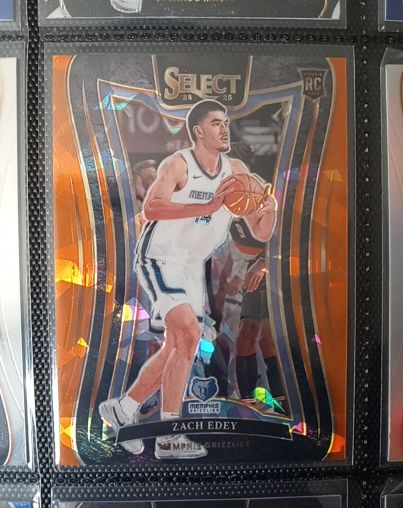 2024-25 Panini Select #391 Zach Edey — front