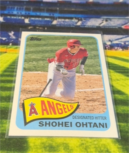 2021 Topps 1965 Topps Redux #T65-4 Shohei Ohtani — front