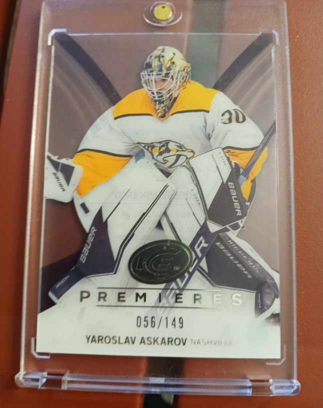 2023-24 Upper Deck Ice Premieres #056 Yaroslav Askarov — front