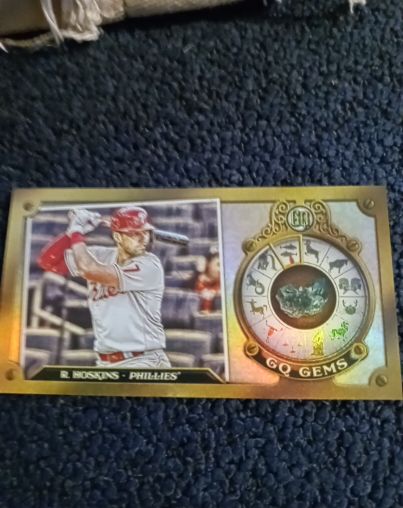 2022 Topps Gypsy Queen GQ Gems Mini #GGM-13 Rhys Hoskins — front